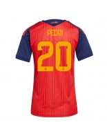 Španělsko Pedri Gonzalez #20 Domácí Dres pro Dámské MS 2026 Krátký Rukáv